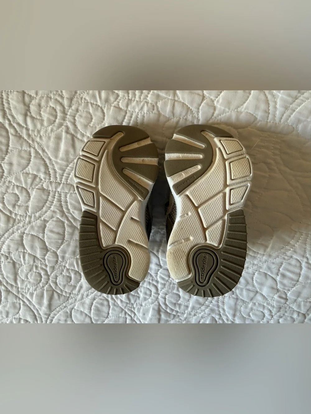Baby Boy size 5W Stride Rite Made2Play Ace gray toddler sneaker